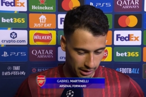 双线争冠的压力？马丁内利：身在阿森纳已经习惯了，先享受胜利吧