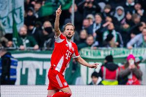 若凯恩今晚参与进球，将成为欧冠对阵皇马连续5场参与进球首人