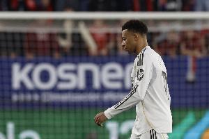 姆巴佩单赛季欧冠打进15球仅次于C罗，单赛季客场打进10球最多