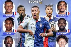 埃基蒂克重伤但...法国3套锋线总身价8.55亿，五人身价进前锋前十