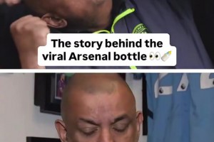 拿着阿森纳的水瓶庆祝？曼城死忠粉揭秘爆红背后的真相